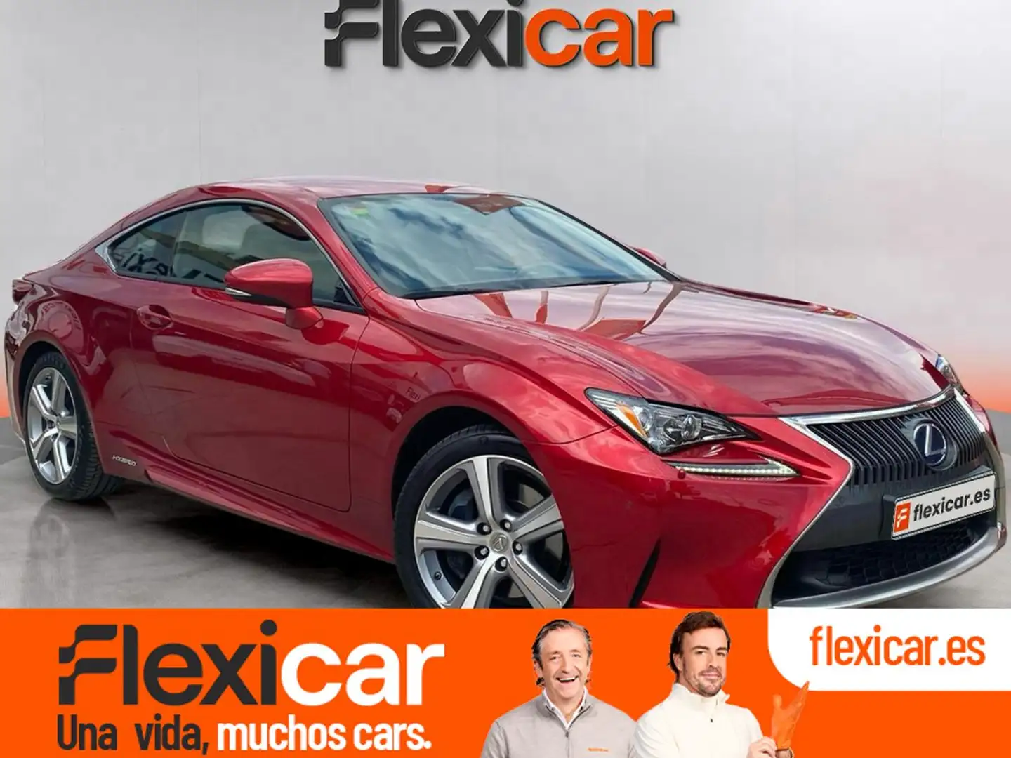 Lexus RC F Executive Red - 1
