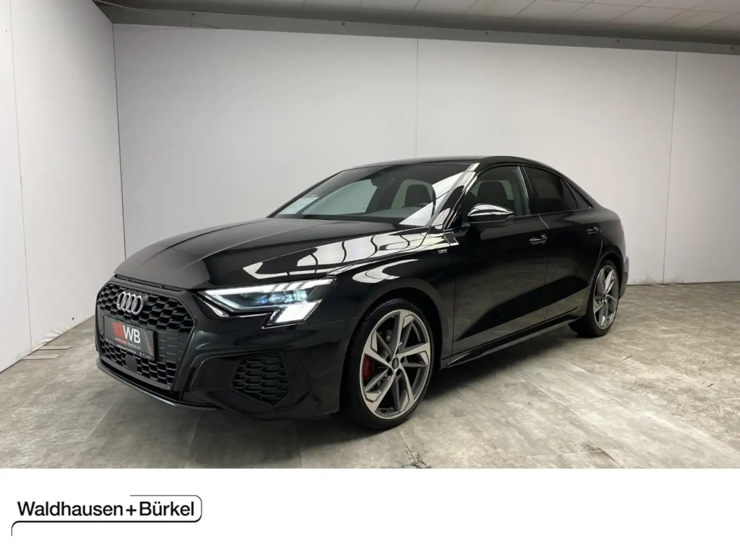 Audi A3 Limousine 35 TDI S-tronic S line Klima Navi Schwarz - 1