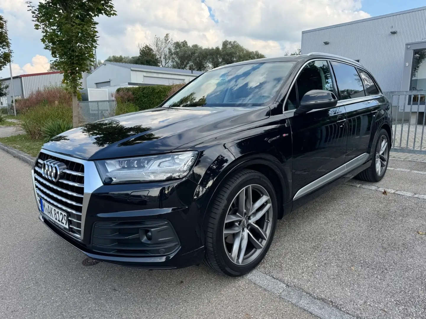 Audi Q7 3.0 TDI S-Line AHK LUFT HUD MASS MAT SBLF VIR Nero - 1