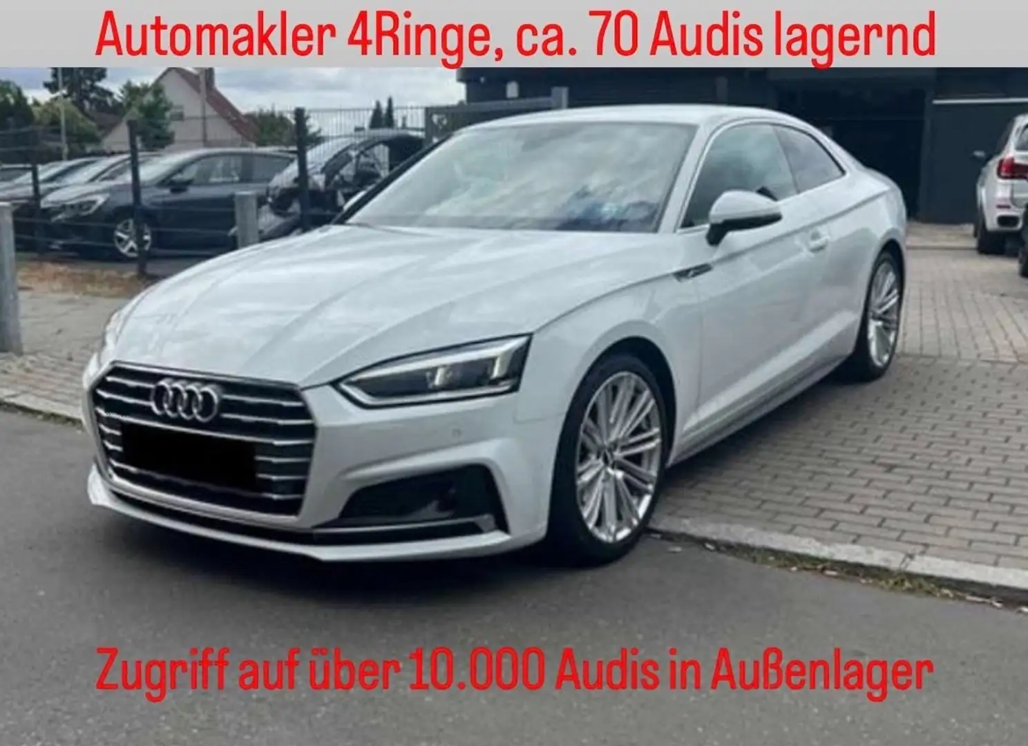 Audi A5 sport Weiß - 1