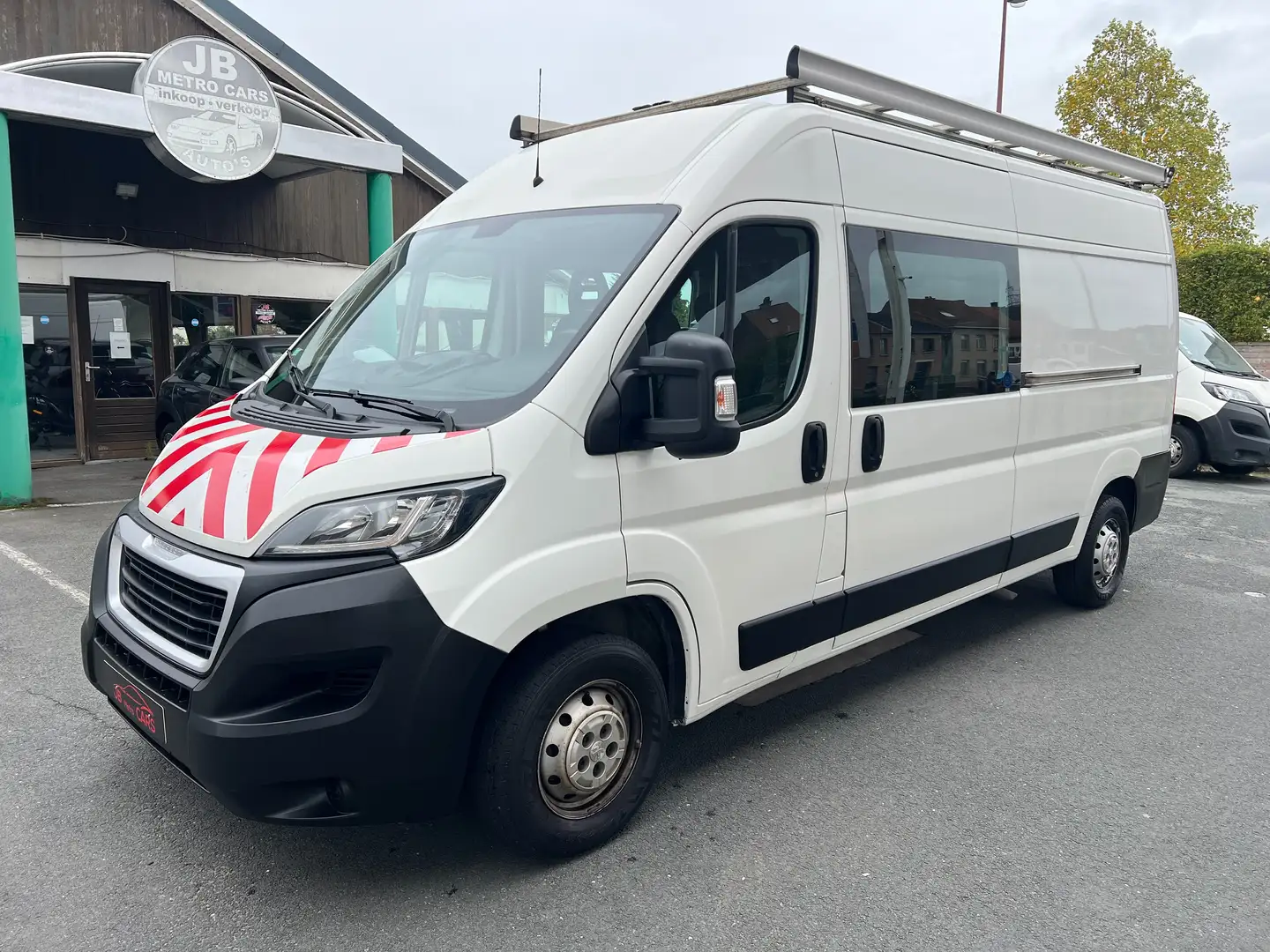 Peugeot Boxer 2.0 hdi/5+1 pl/GEKEURD/CAR PASS/euro 6b/€10735+ Wit - 2