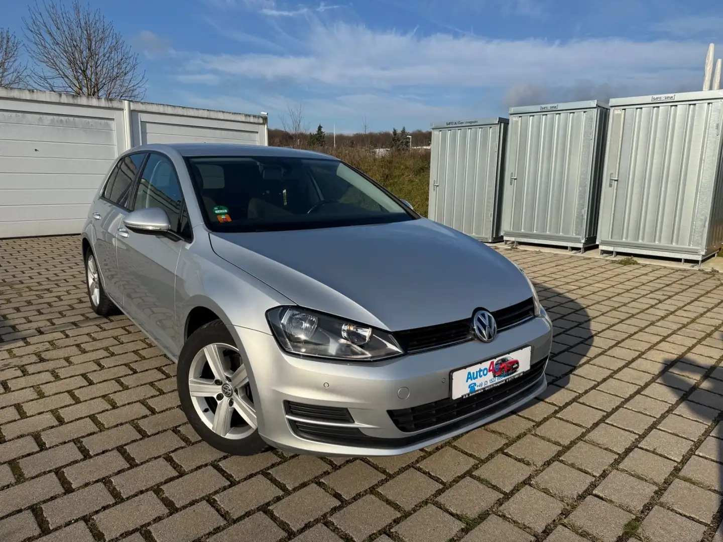 Volkswagen Golf VII Comfortline BMT Pdc Klima 4Zylinder Argent - 2