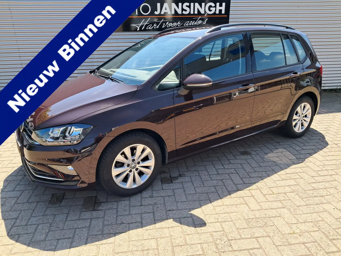 Volkswagen Golf Sportsvan 1.0 TSI Comfortline Automaat! | Clima | Cruise | L Rood - 1