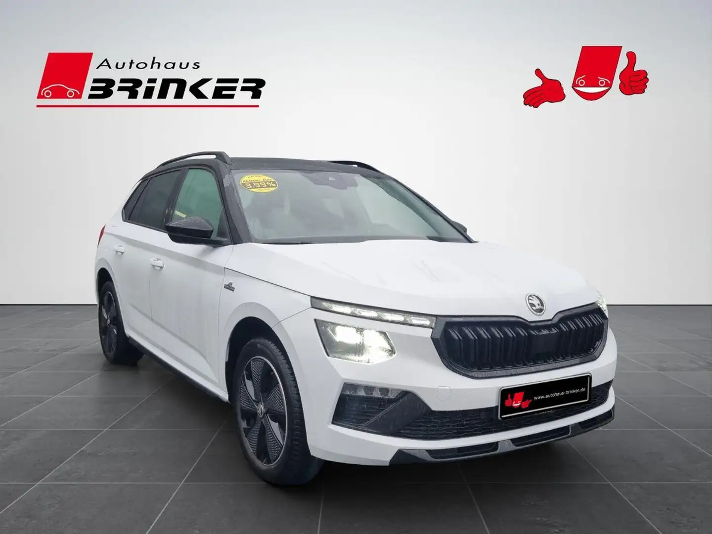 Skoda Kamiq Monte Carlo 1.0 TSI DSG LED Navi KeylessGo Bianco - 1