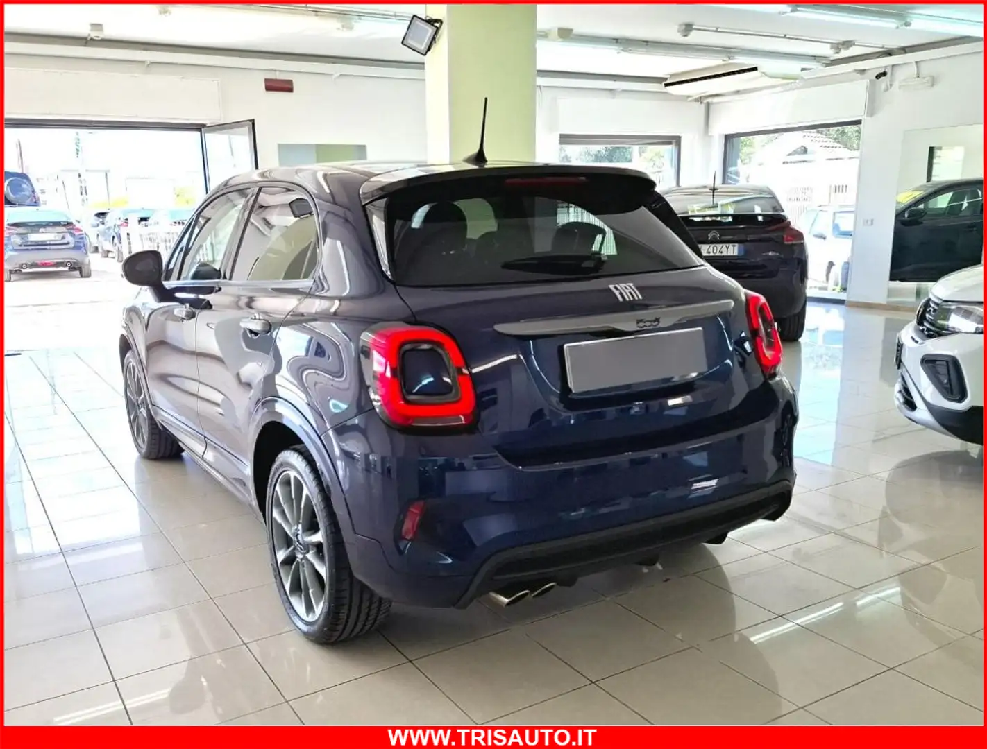 Fiat 500X 1.3 MJT Sport NEOPATENTATI (FULL LED+PELLE+NAVI) Blau - 2