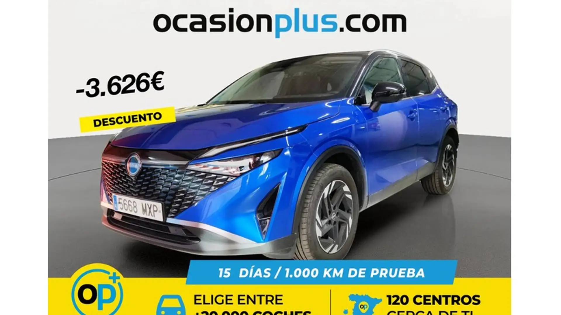 Nissan Qashqai 1.3 DIG-T mHEV 12V N-Connecta 4x2 103kW Blau - 1