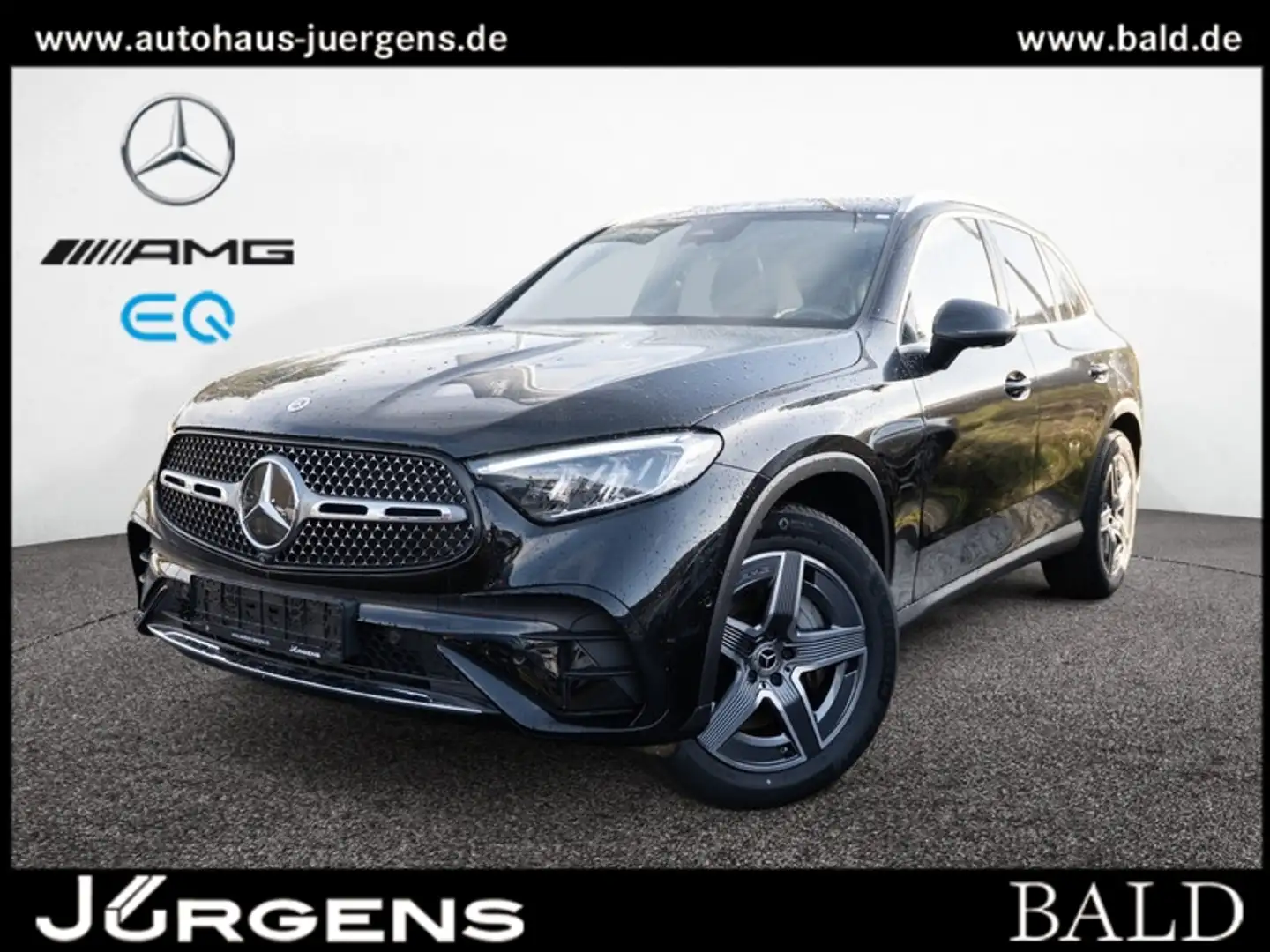 Mercedes-Benz GLC 300 d 4M AMG-Sport/Technik/Pano/AHK/Memo/19" Schwarz - 1