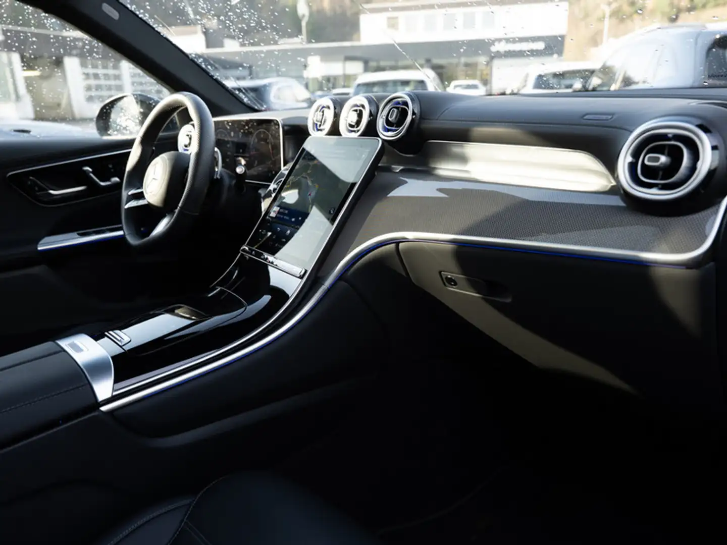 Mercedes-Benz GLC 300 d 4M AMG-Sport/Technik/Pano/AHK/Memo/19" Schwarz - 2