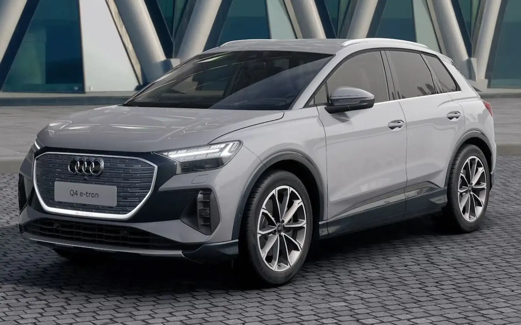 Audi Q4 e-tron 45 qu Gri - 1