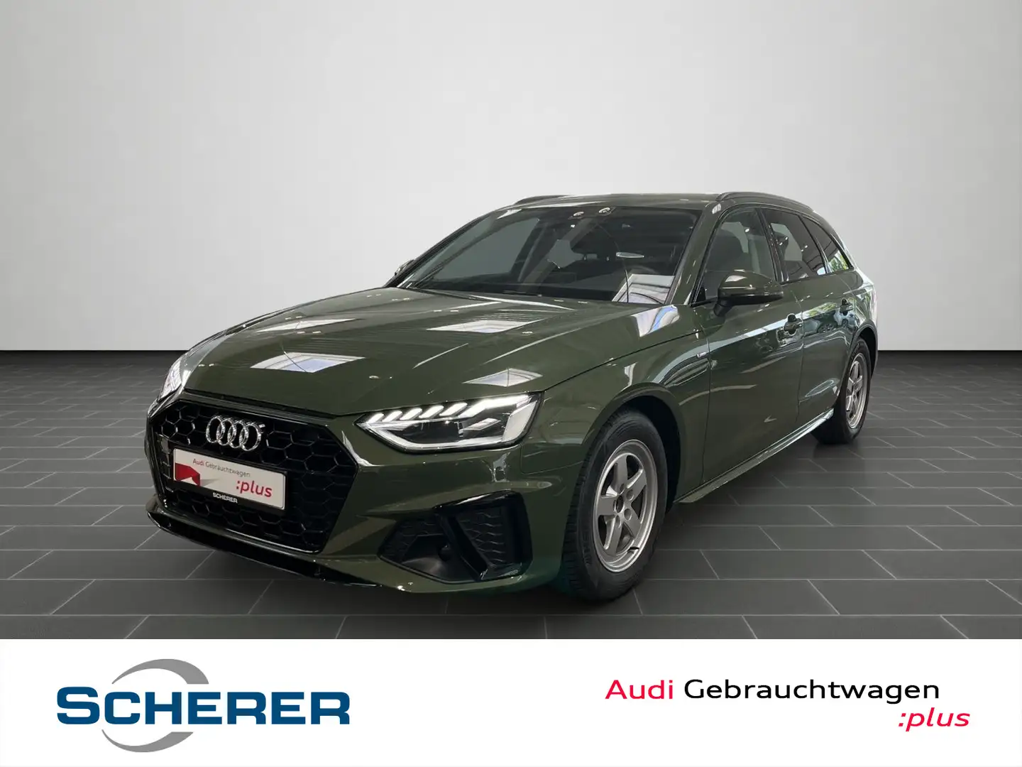 Audi A4 S line 30 TDI 100(136) kW(PS) S tronic Grün - 1