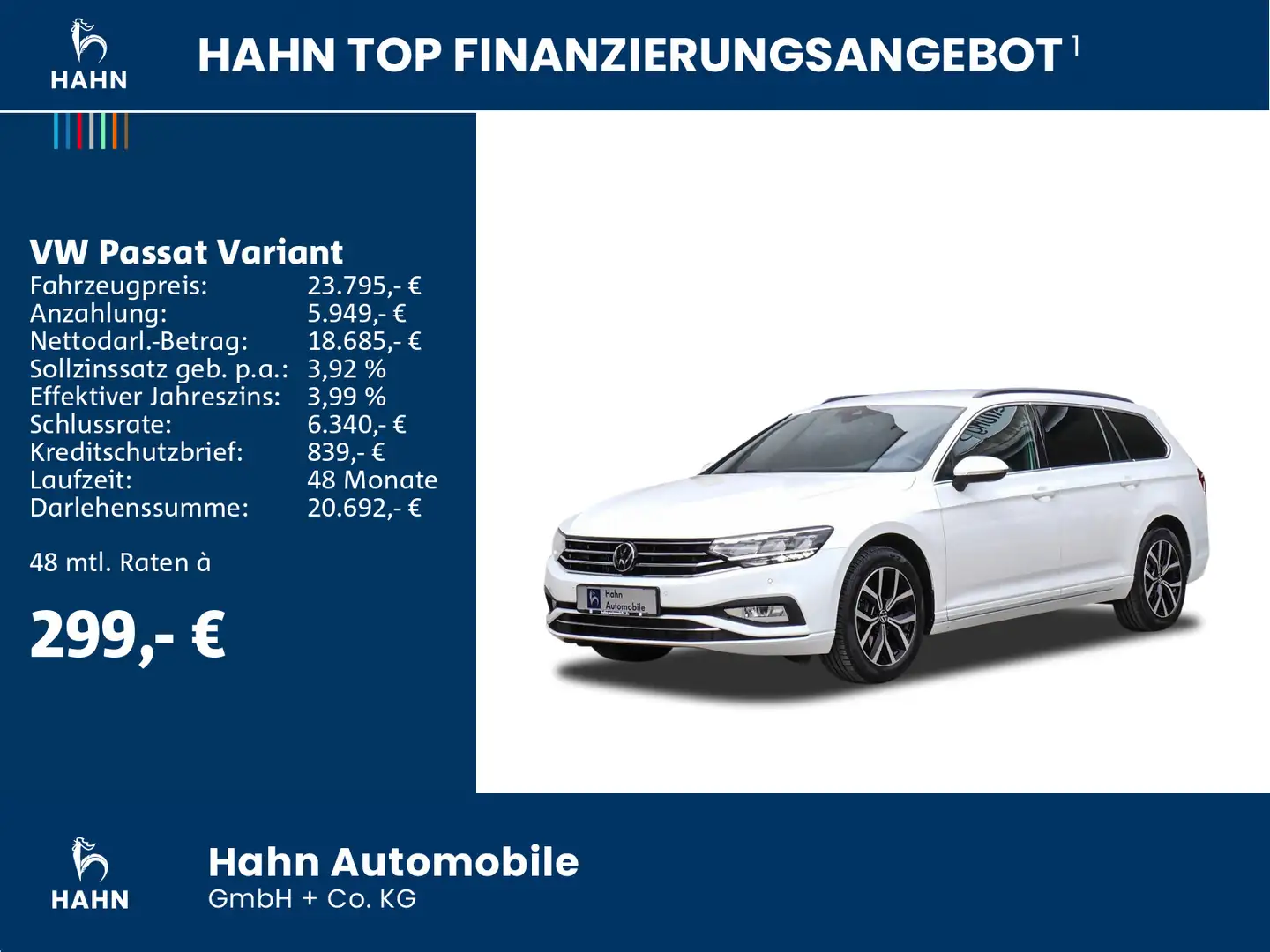 Volkswagen Passat Variant 2.0TDI DSG Business AppConnect Ka Blanc - 2