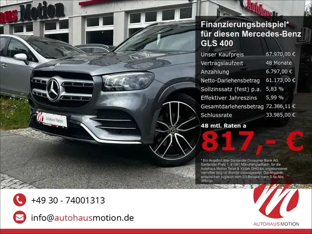 Mercedes-Benz GLS 400 d 4M AMG MULTI PANO 360° LUFT 23'LM MEMORY
