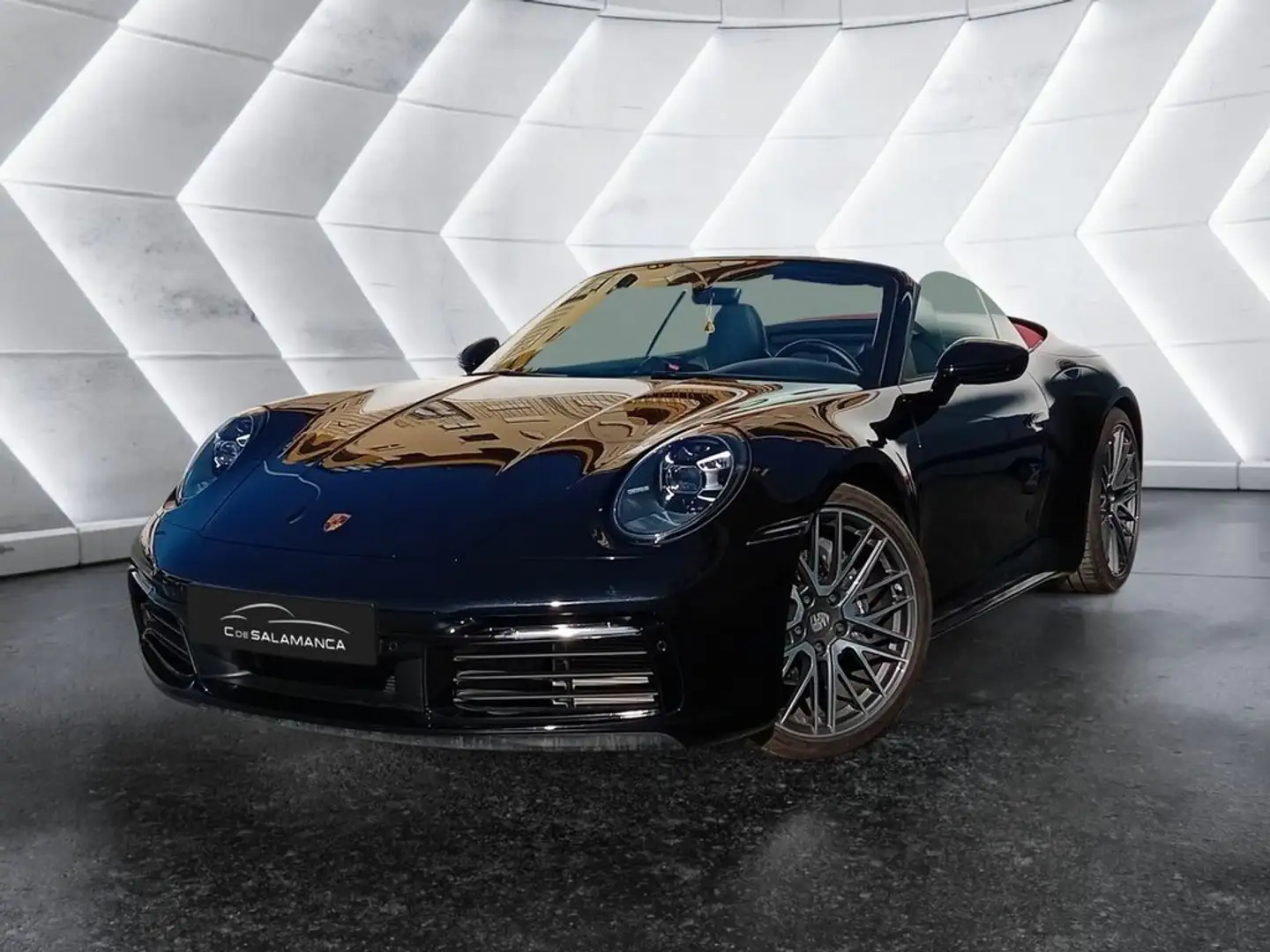 Porsche 911 Carrera Cabriolet Noir - 1