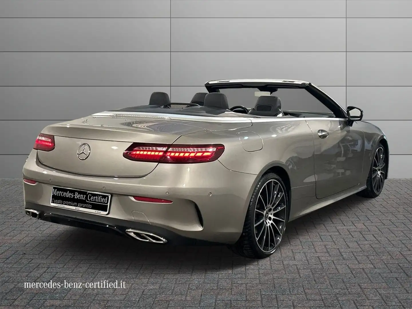Mercedes-Benz E 220 E Cabrio 220 d Premium auto my20 Argento - 2