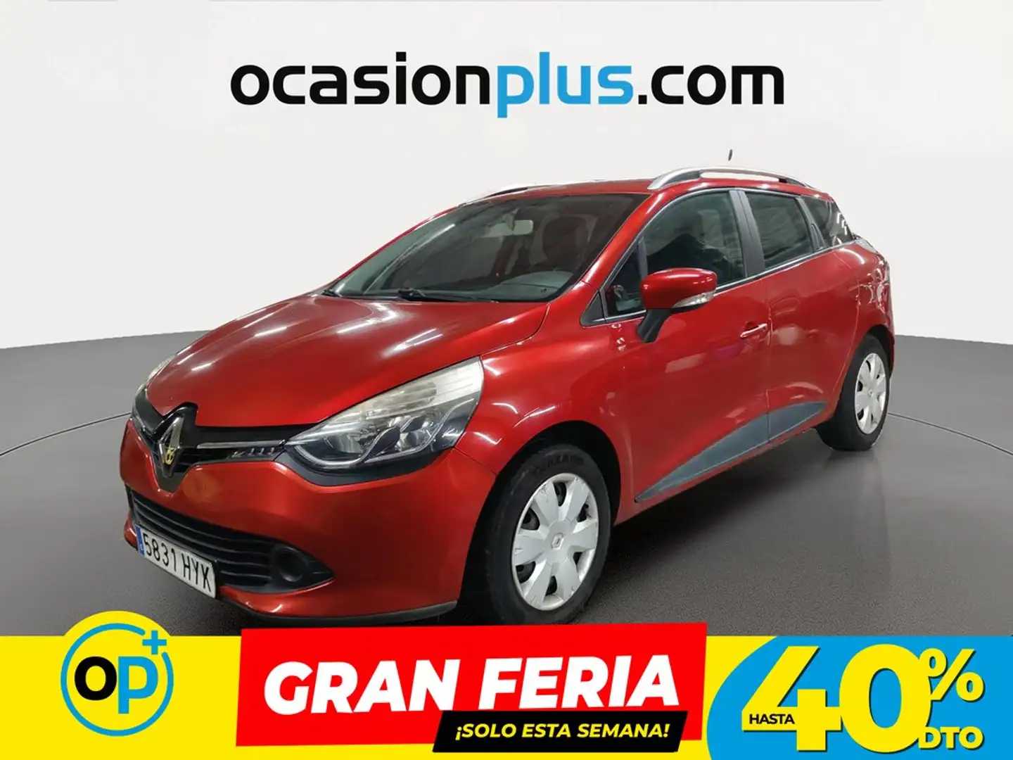 Renault Clio ST 1.5dCi eco2 S&S En.Expression 90 Rojo - 1