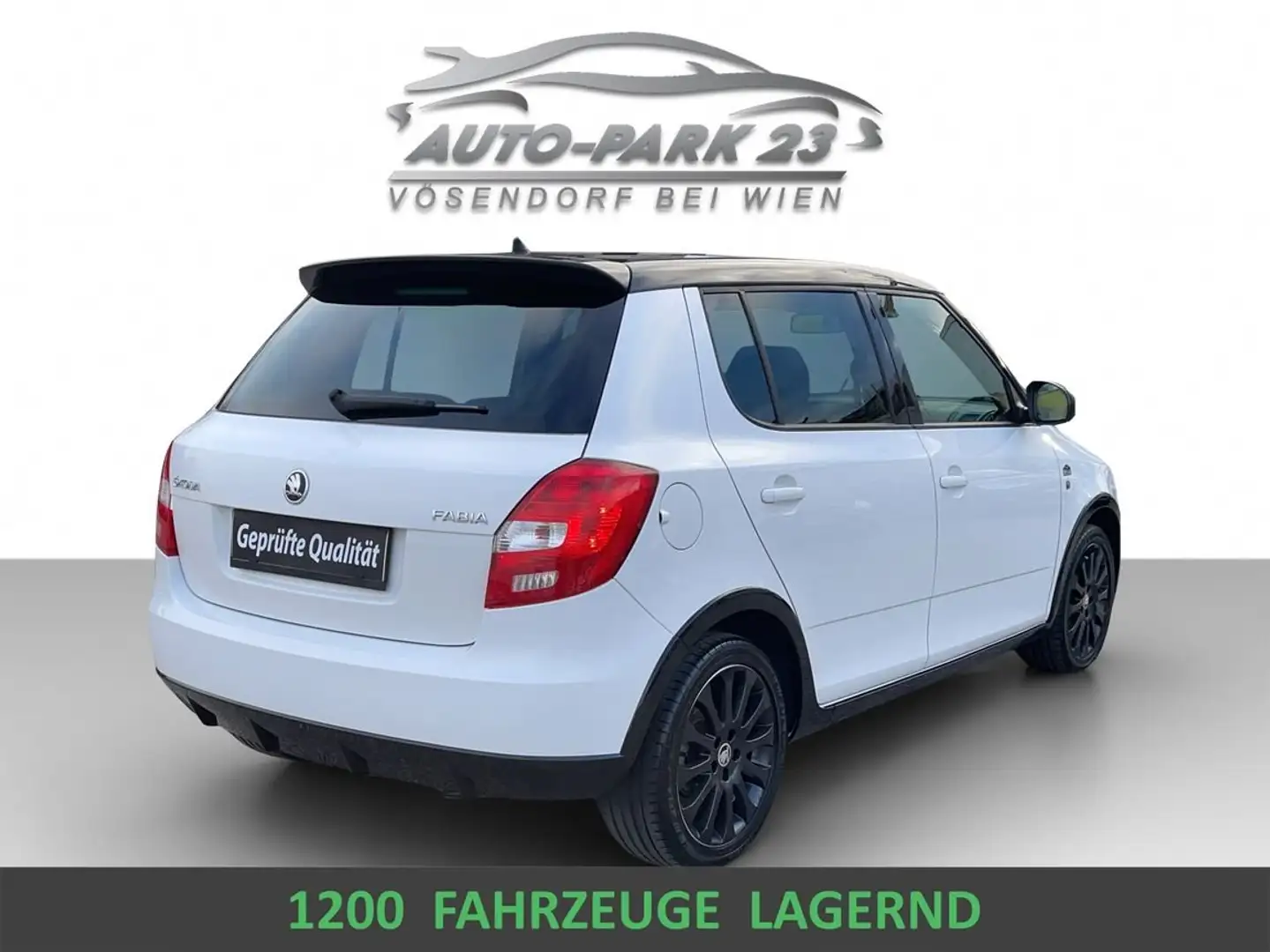 Skoda Fabia 1.2 TSI Monte Carlo+1JAHR-GARANTIE**MOD2015 Weiß - 2