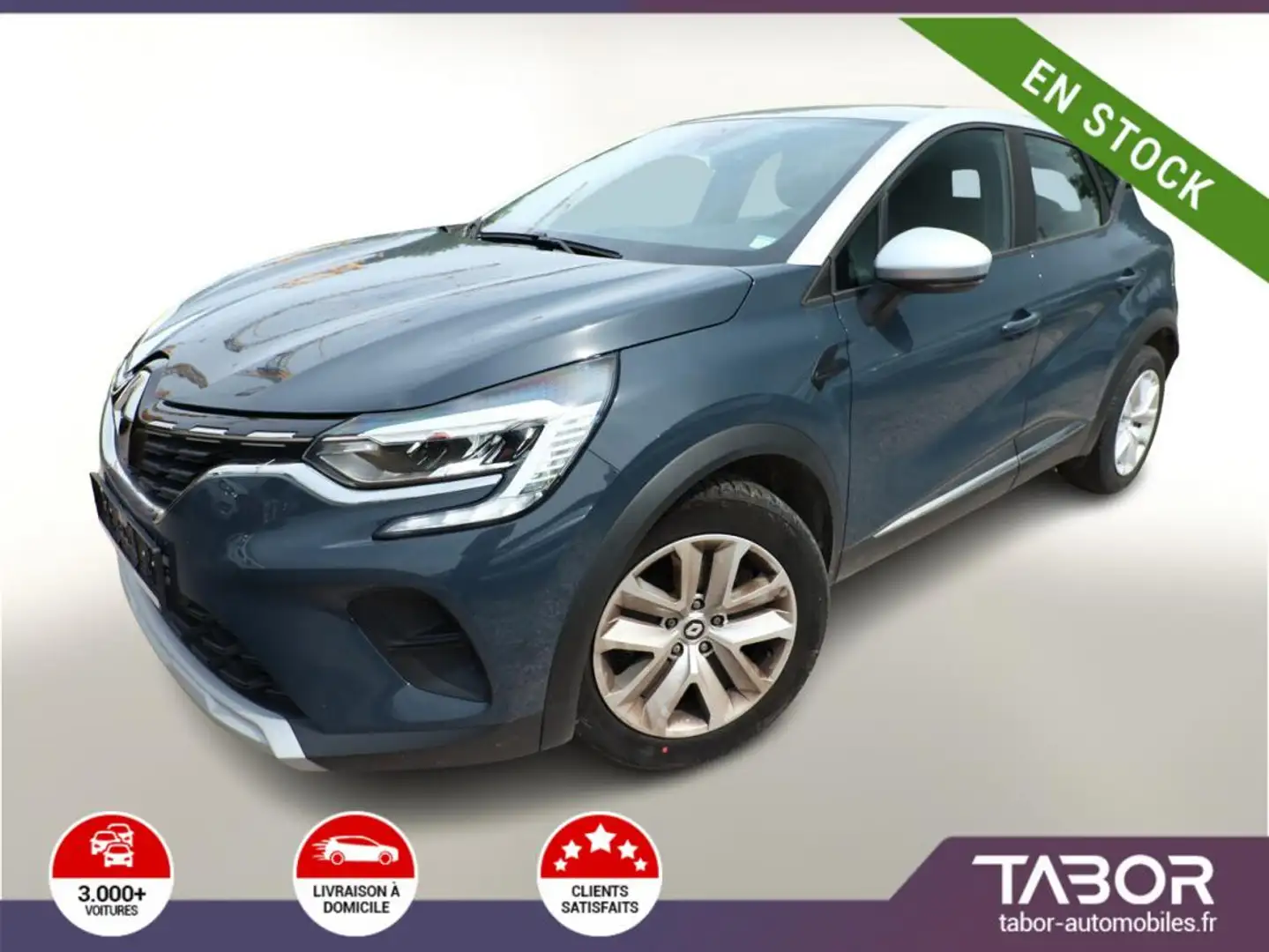 Renault Captur 1.0 TCe 90 Experience LED Radars Blau - 1