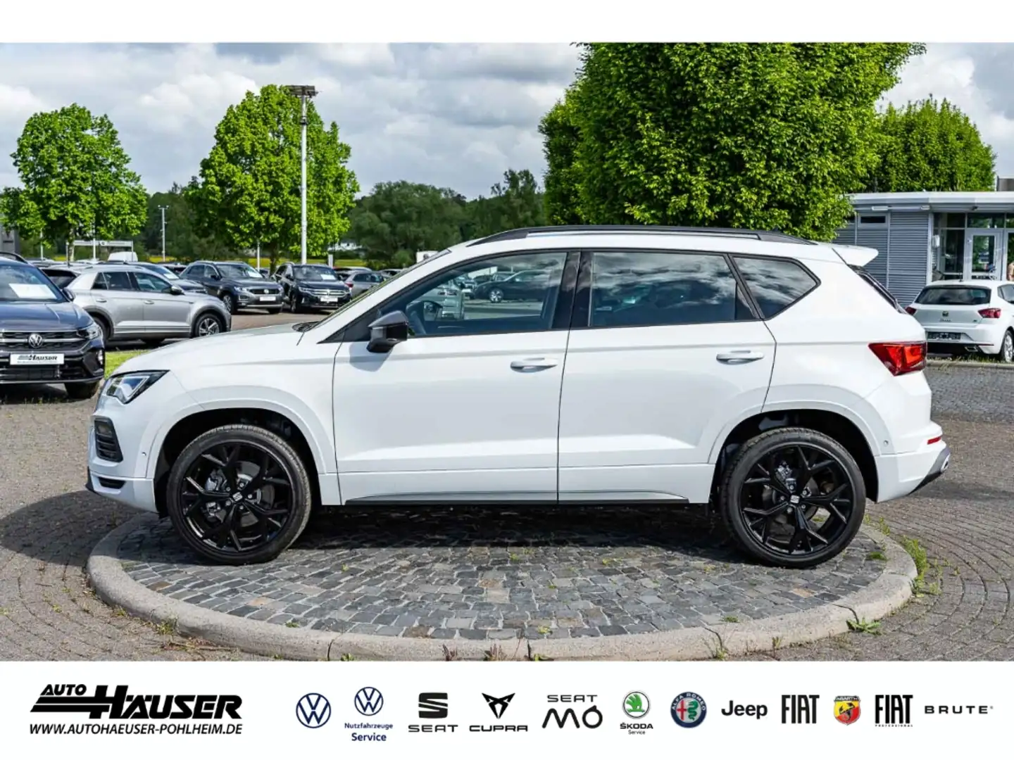 SEAT Ateca FR 1.5 TSI DSG Black Edition AHK EL. HECKKL. NAV K Weiß - 2