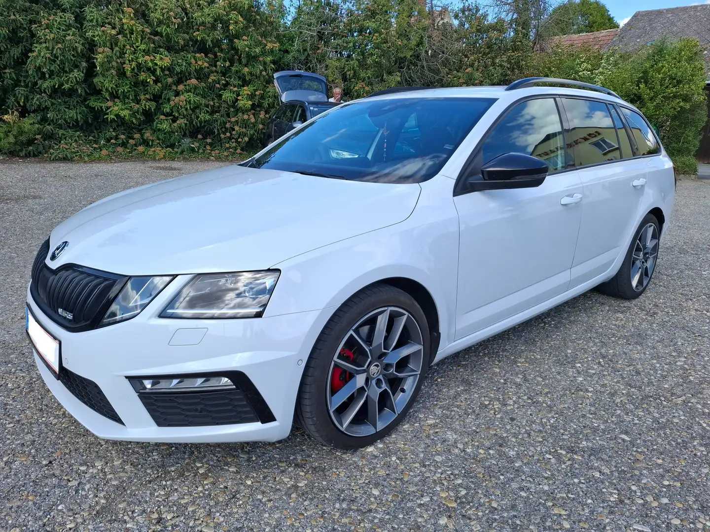 Skoda Octavia RS DSG 4x4 VRS, Moon Weiss metallic, 18 Zoll Weiß - 1