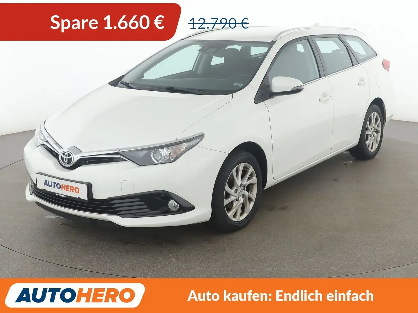Toyota Auris 1.2 Turbo Comfort *NAVI*CAM*SHZ*TEMPO*ALU* Weiß - 1