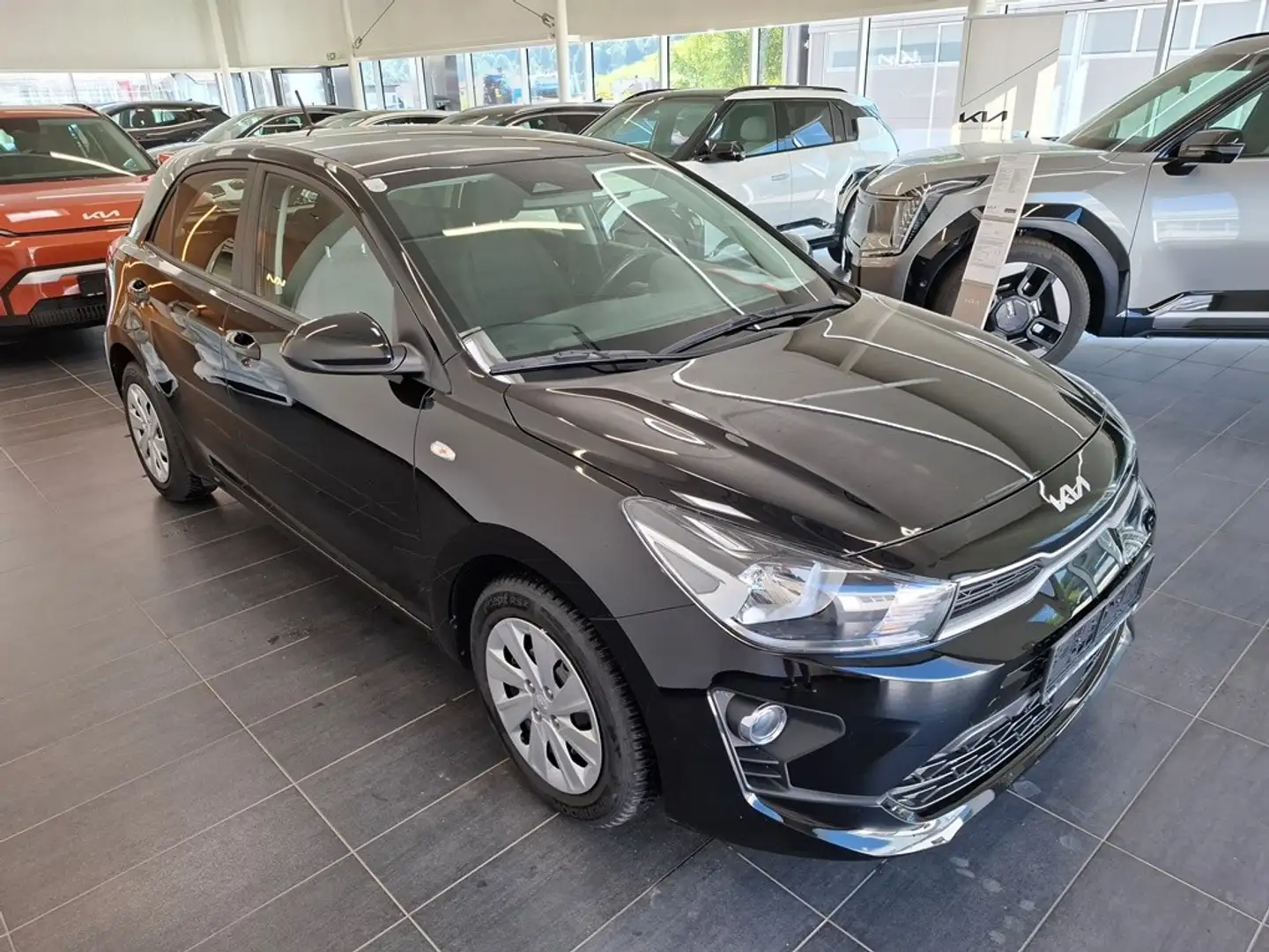 Kia Rio 1,2 DPI Titan ISG Zwart - 2