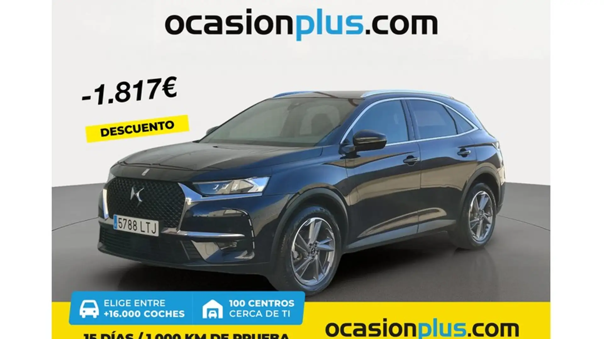 DS Automobiles DS 7 Crossback 1.2 PT. Bastille + 130 Aut. Blauw - 1