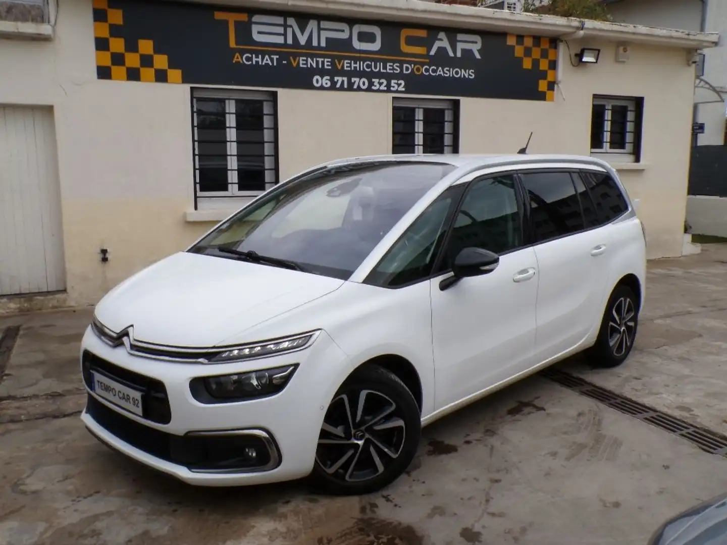 Citroen C4 GRAND SPACETOURER Grand Spacetourer BlueHDi 130 SetS EAT8 Shine Білий - 1