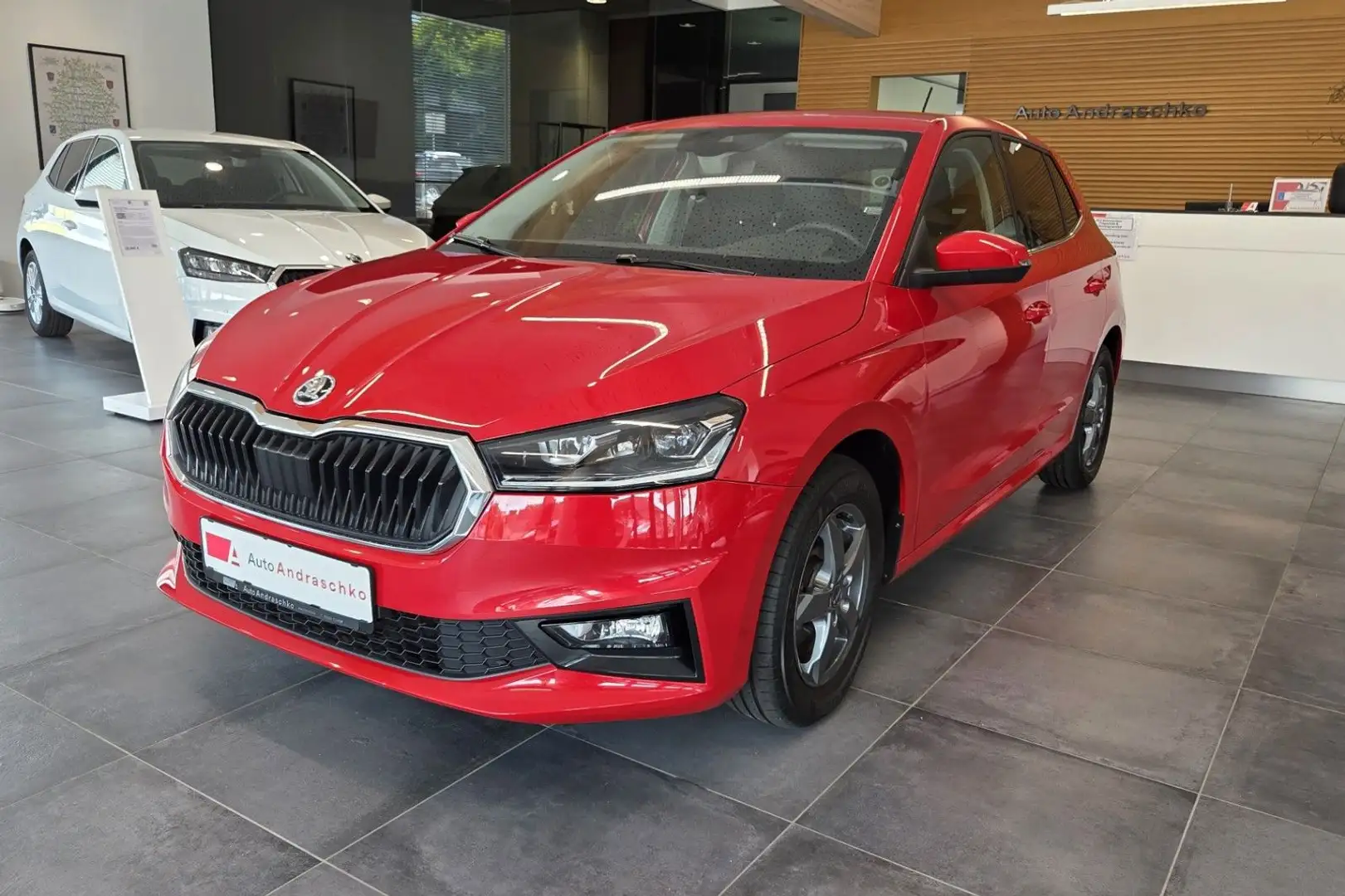 Skoda Fabia 1.0 TSI Style ALU SHZ LED Garantie Rot - 1