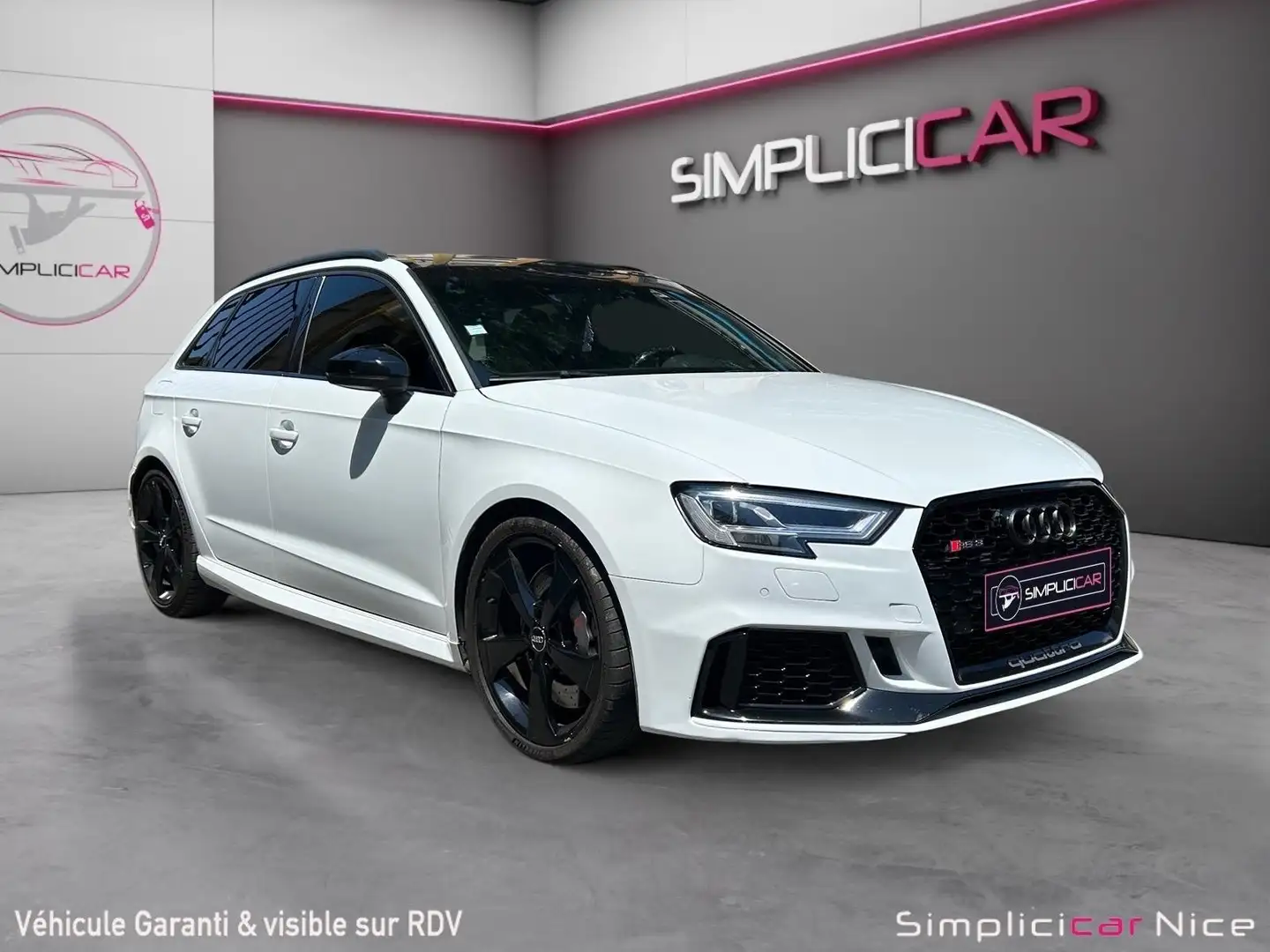 Audi RS3 Blanc - 1