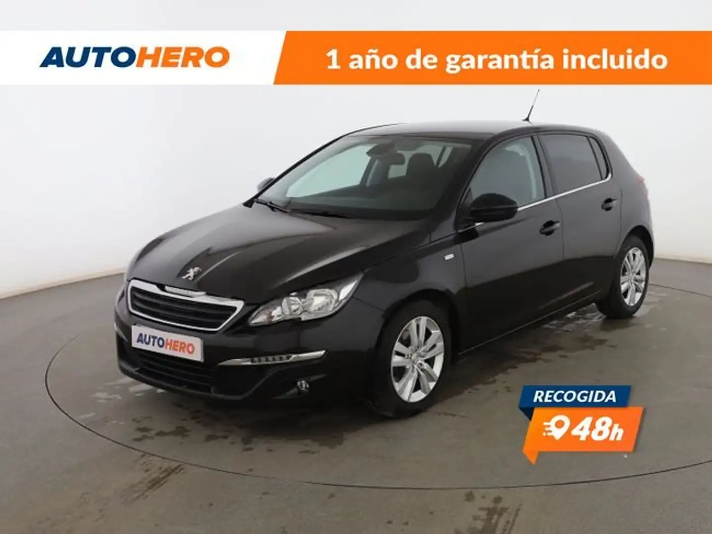 Peugeot 308 1.6 BlueHDi Style 100 Noir - 1