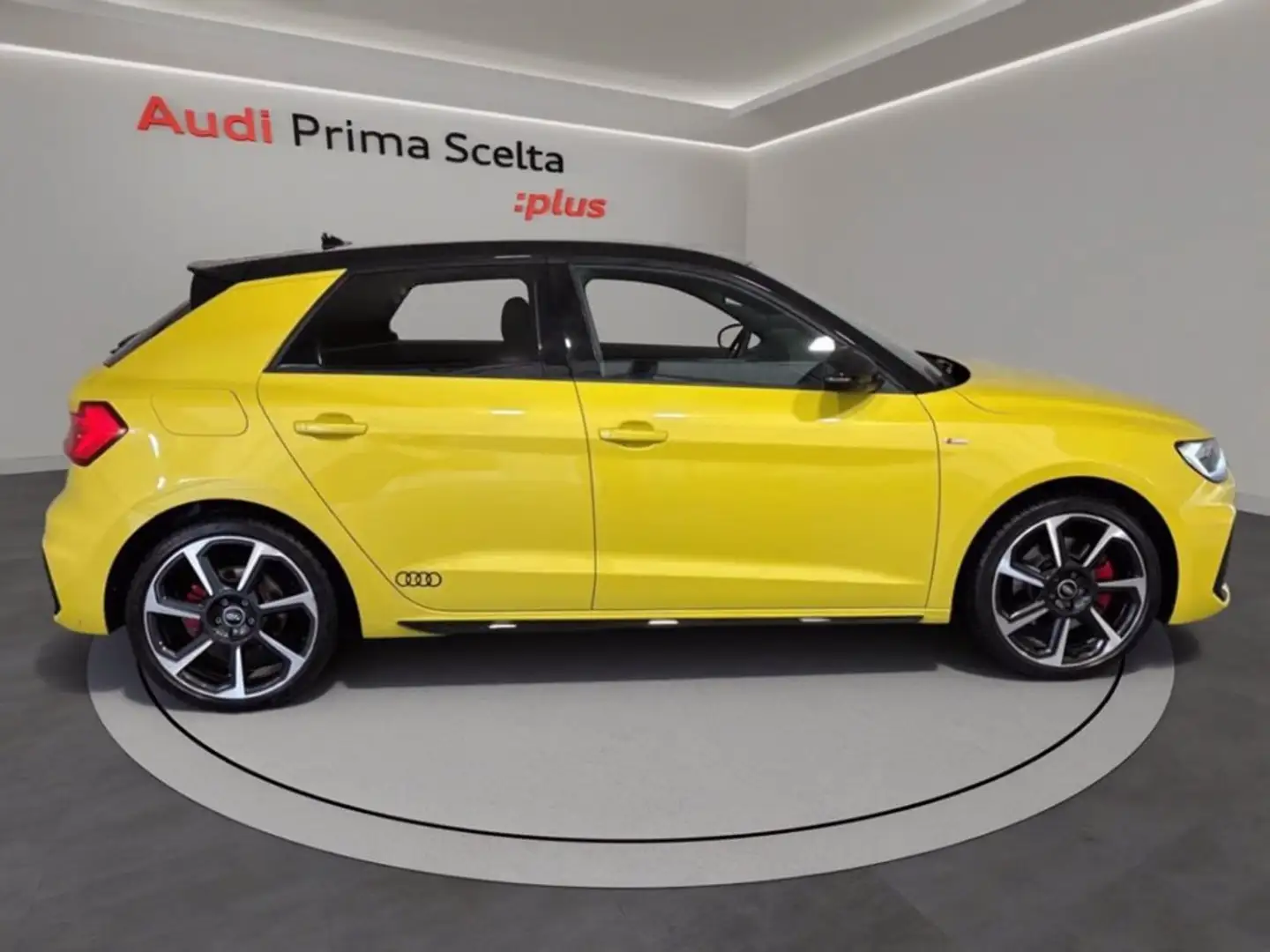 Audi A1 sportback 35 1.5 tfsi s line competition s-tronic Jaune - 2