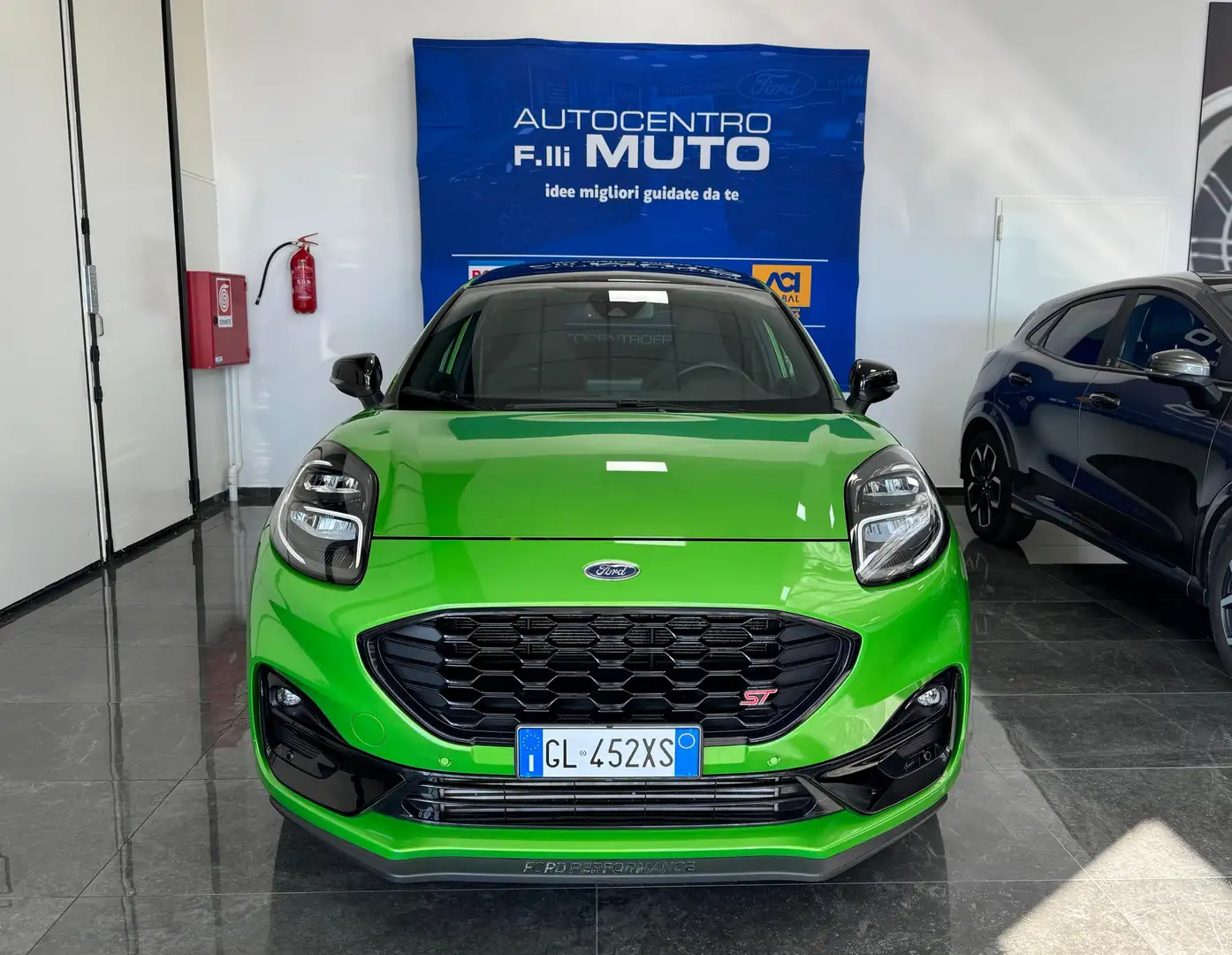 Ford Puma 1.5 ecoboost ST TETTO PANORAMICO Verde - 2