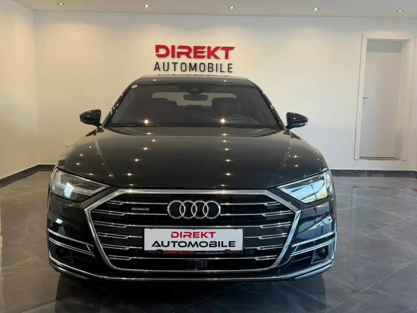 Audi A8 50 TDI quattro S-Line Schwarz - 2