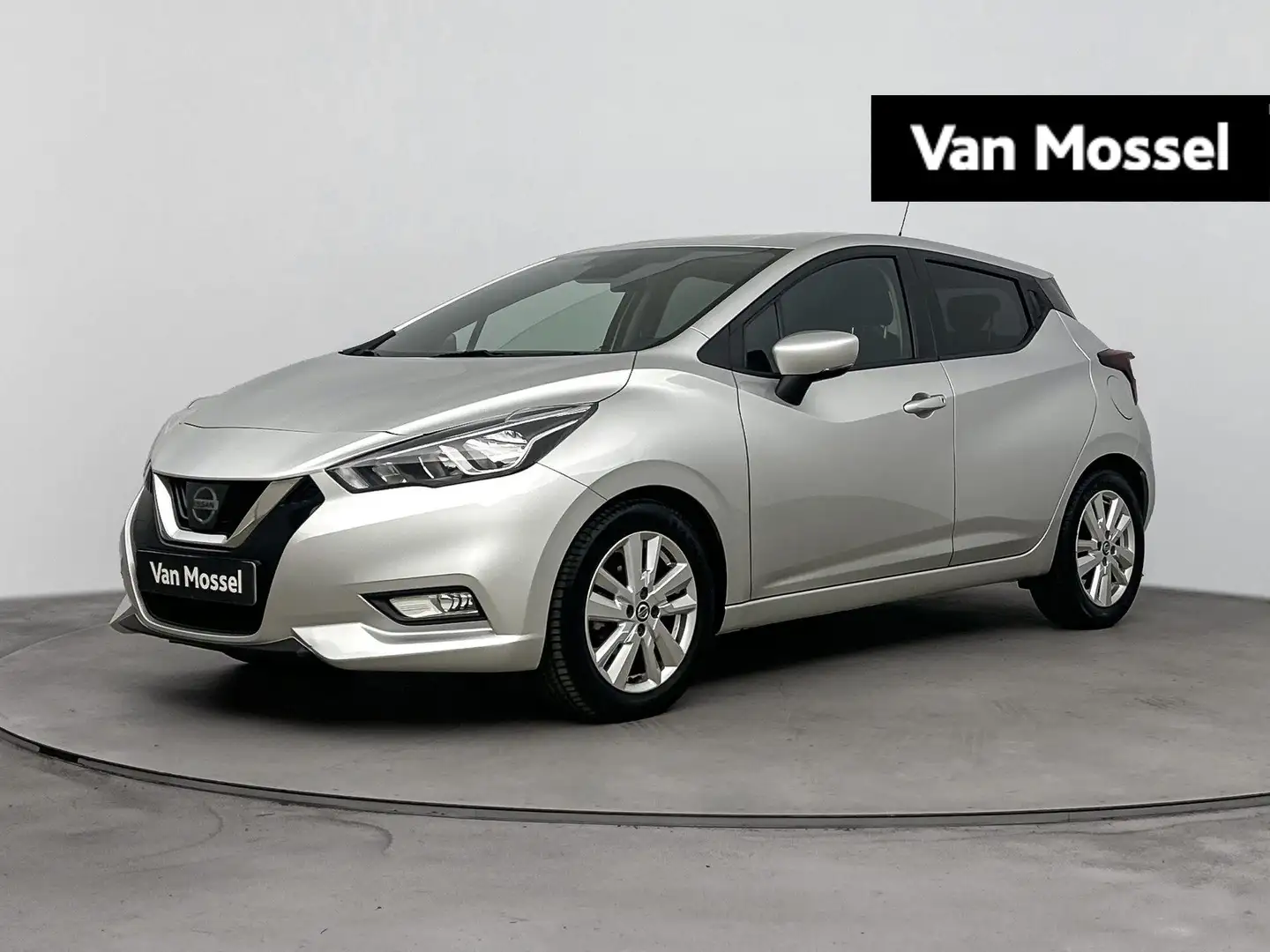 Nissan Micra 1.0 100Pk IG-T N-Connecta | Navigatie | Airconditi Gris - 1