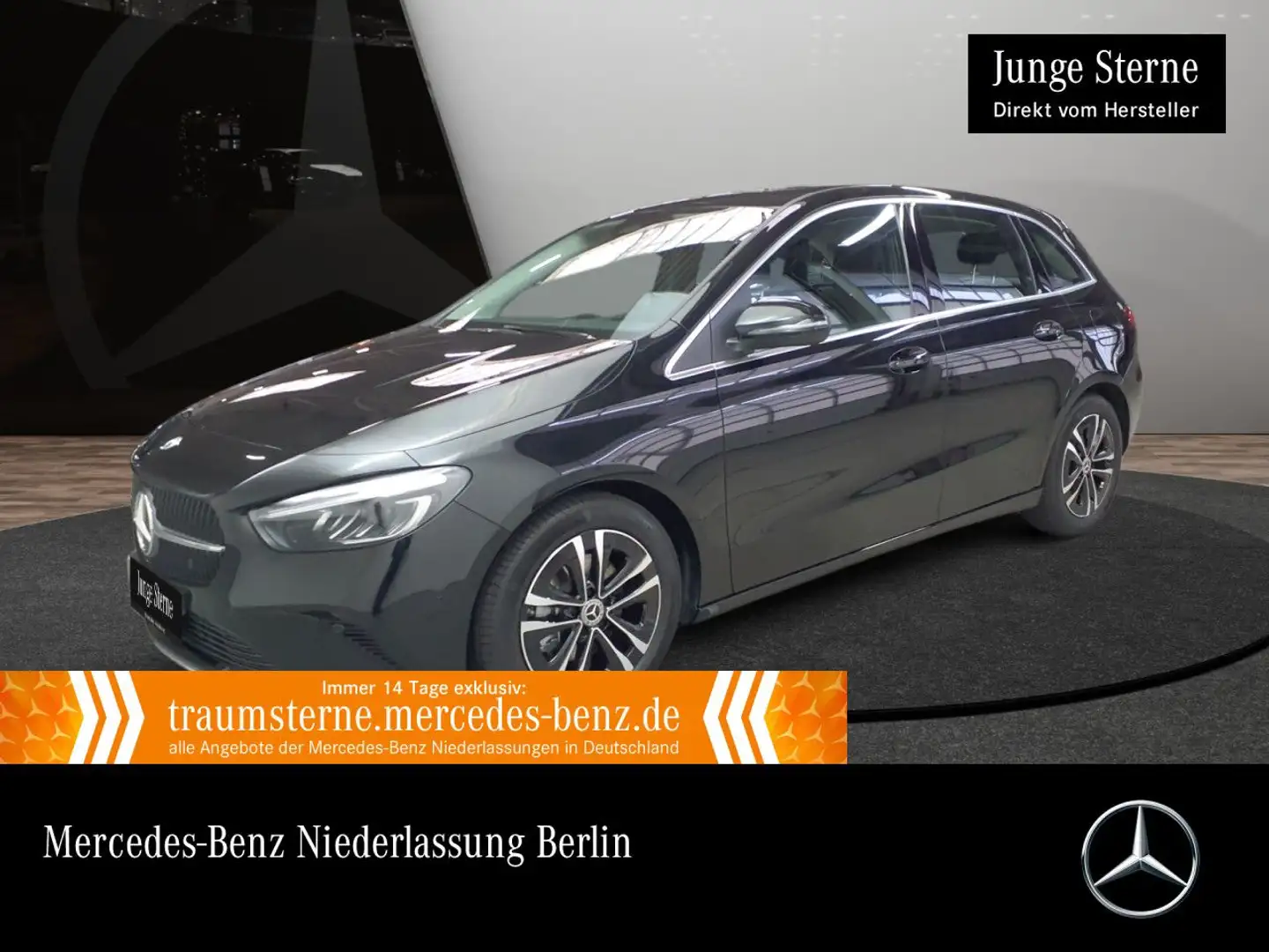 Mercedes-Benz B 180 PROGRESSIVE+LED+KAMERA+TOTW+7G Schwarz - 1