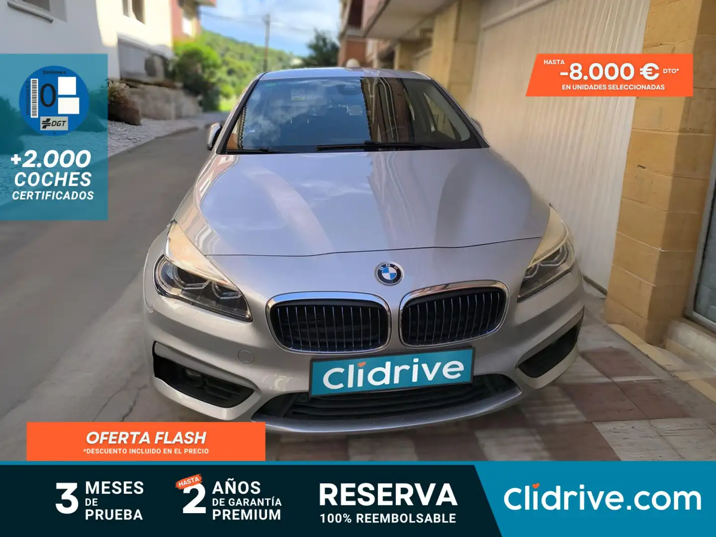 BMW 225 Active Tourer 225xe iPerformance Gris - 1