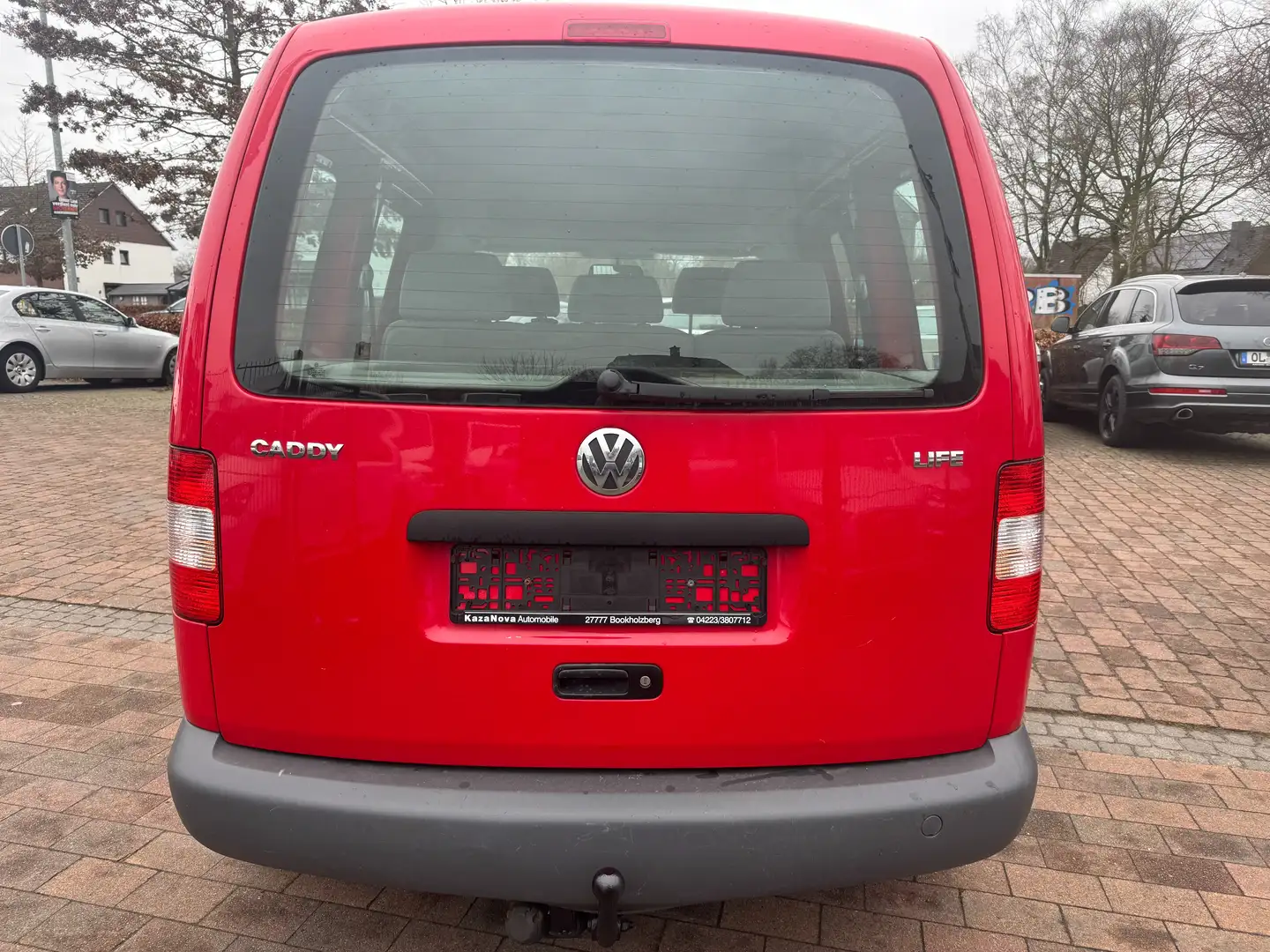 Volkswagen Caddy Life Gewinner Caddy-TÜV Neu Rot - 2