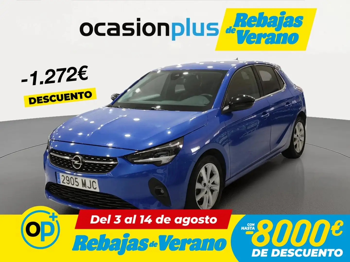 Opel Corsa 1.2T XHL S/S Elegance 100 Azul - 1