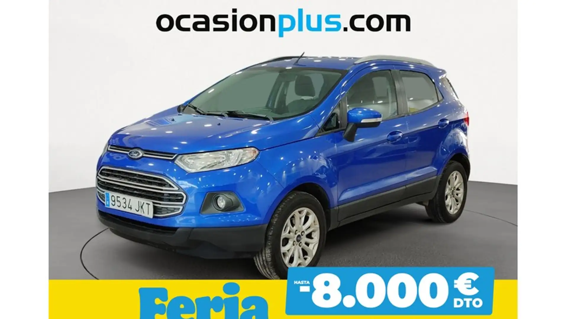 Ford EcoSport 1.50TDCi Trend 95 Blauw - 1