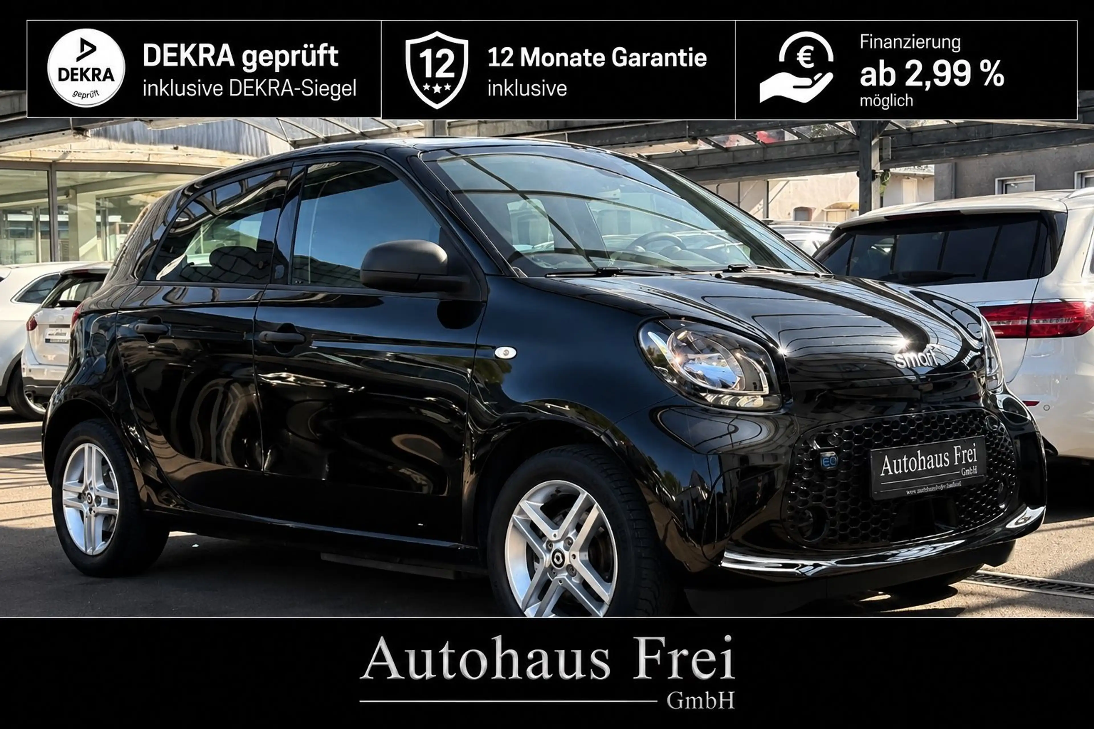 smart forFour electric drive EQ 1-HAND*TEMPOMAT*SITZHE