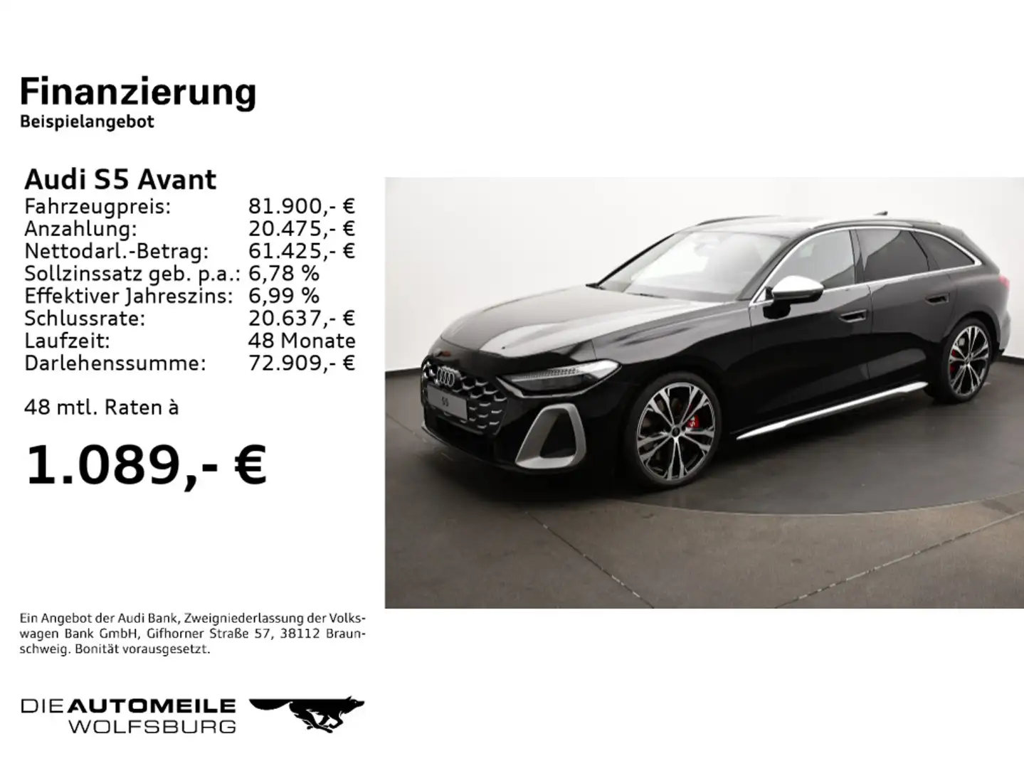 Audi TFSI quattro S tronic Schwarz - 2