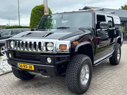 HUMMER H2 6.0 V8 Zwart 2005 Youngtimer Facelift TOPCONDITIE