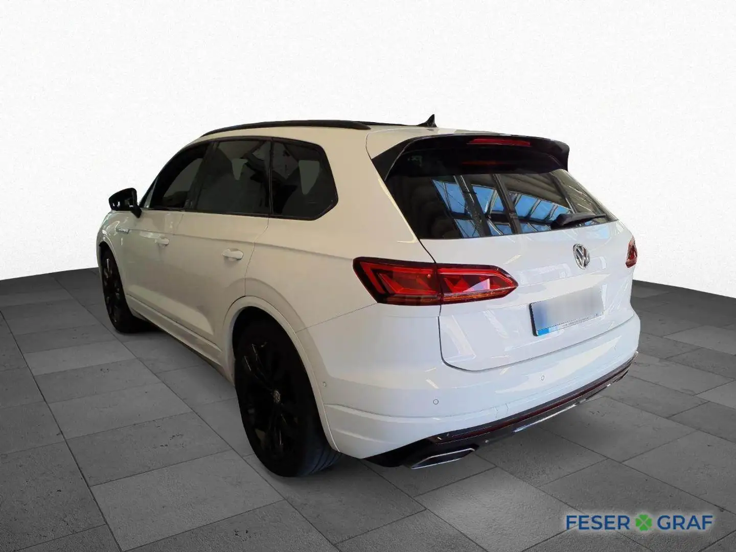 Volkswagen Touareg 3.0 TDI R Line ACC 360° AHK Pano HUD Weiß - 2