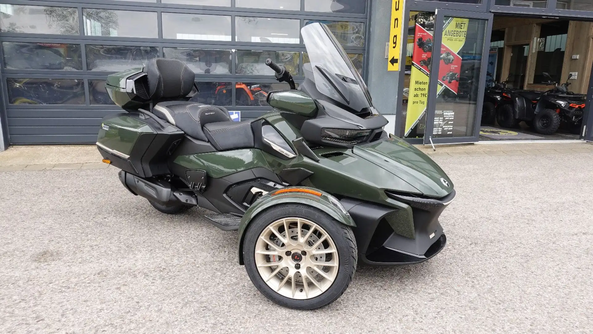 Can Am Spyder RT LTD Limited SEA-To-SKY Verde - 1