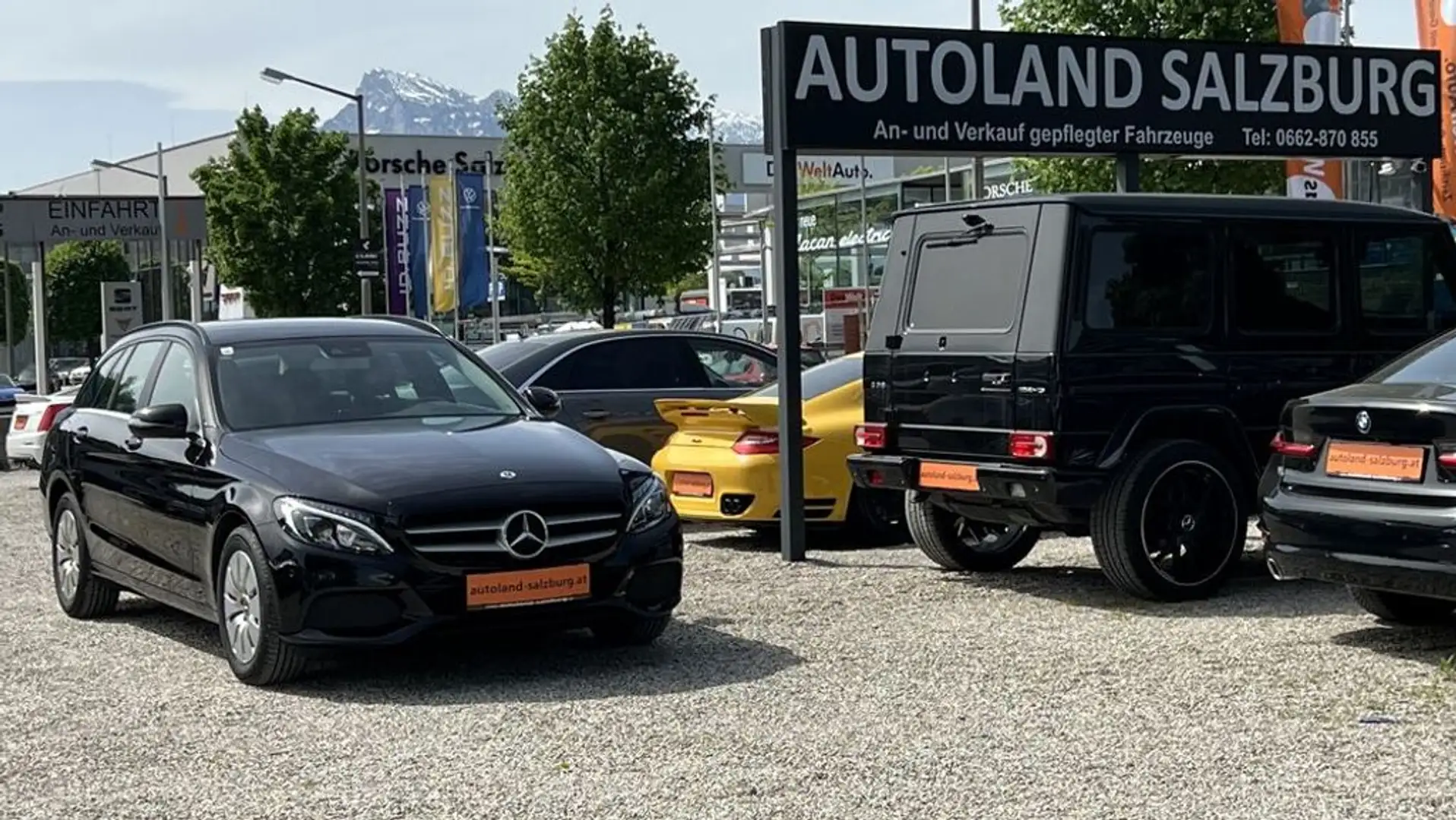 Mercedes-Benz C 220 d 8-fachbereift PDC NAVI Tempomat 16 Zoll Alu Noir - 2