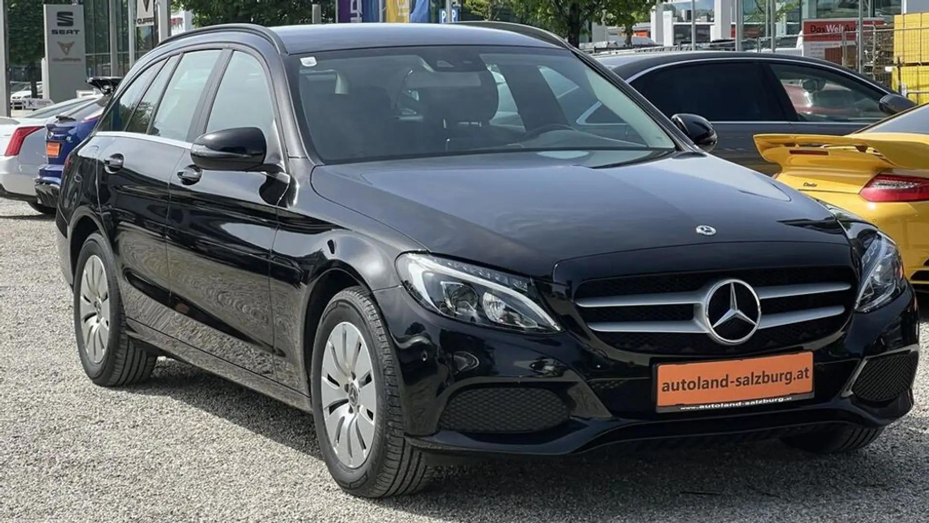 Mercedes-Benz C 220 d 8-fachbereift PDC NAVI Tempomat 16 Zoll Alu Noir - 1