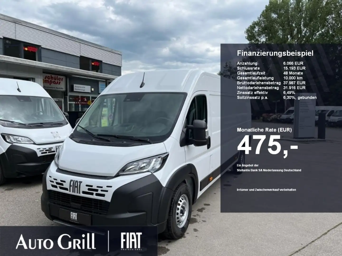 Fiat Ducato Maxi 35 L4H2 NUR FÜR KEP,DPD,HERMES,GLS Weiß - 1