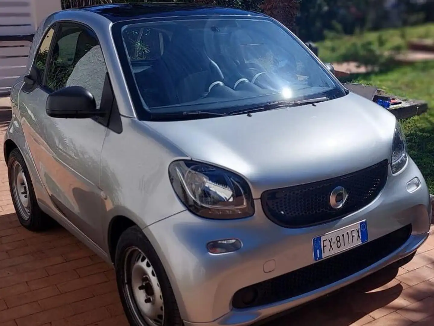 smart forTwo Fortwo III 2015 1.0 Passion 71cv twinamic Argento - 1