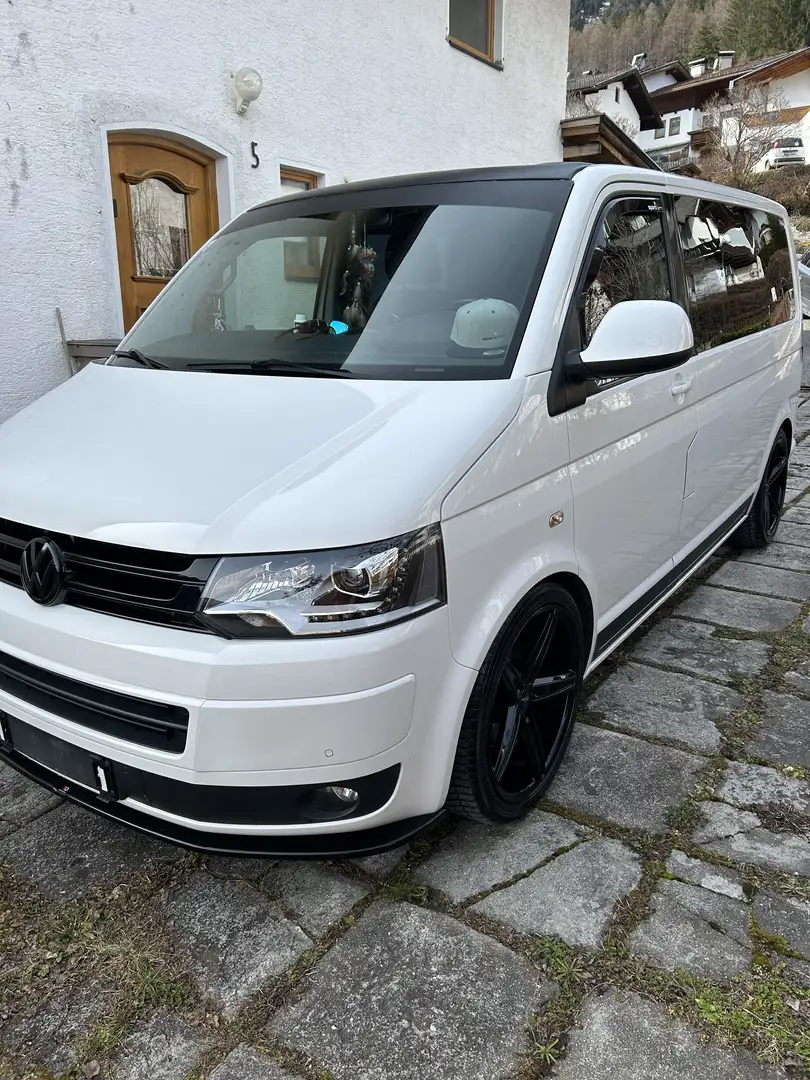 Volkswagen T5 Doka Transvan Weiß - 1