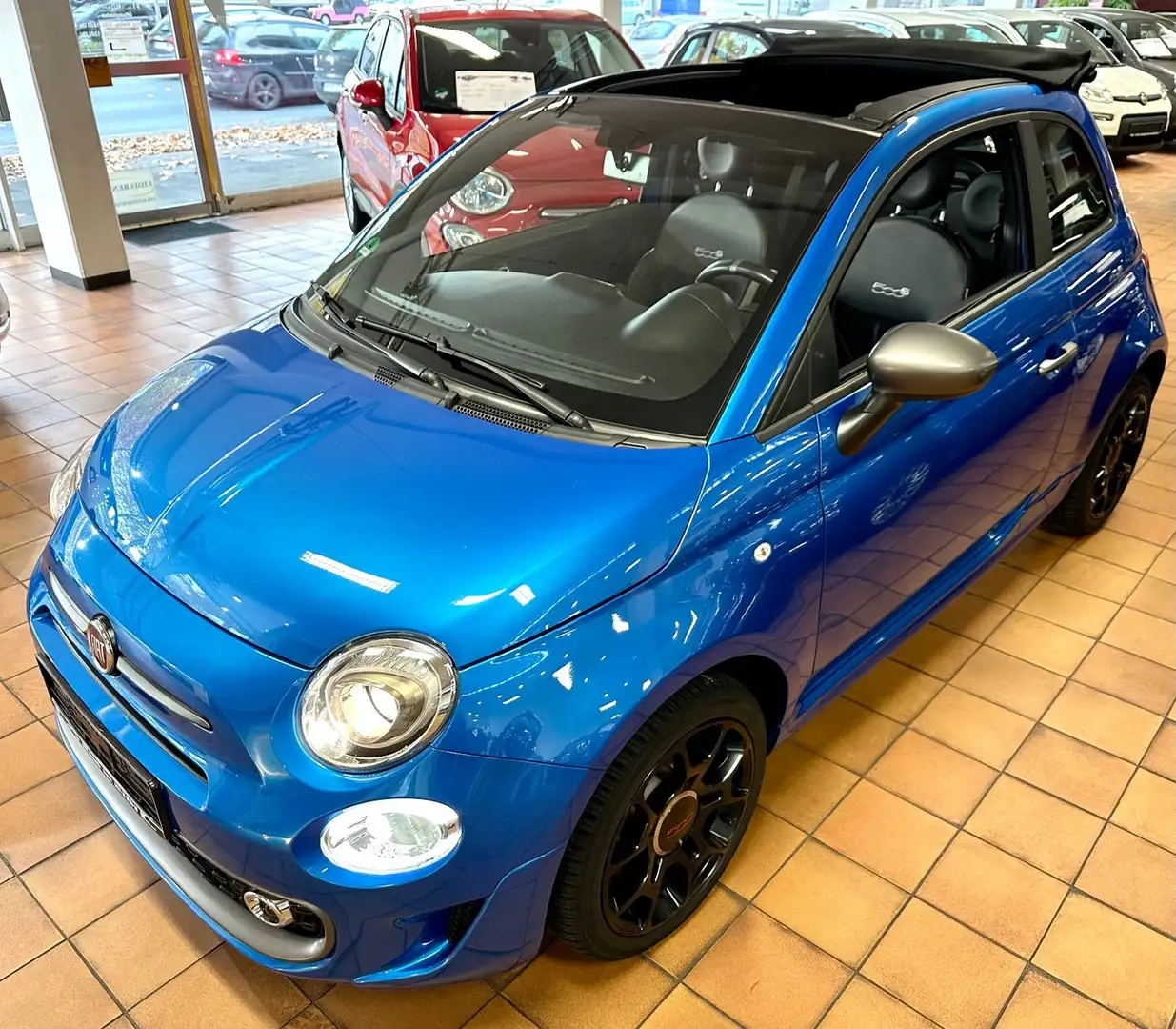 Fiat 500C 500 C 1.2 Sport Automatic Blau - 1